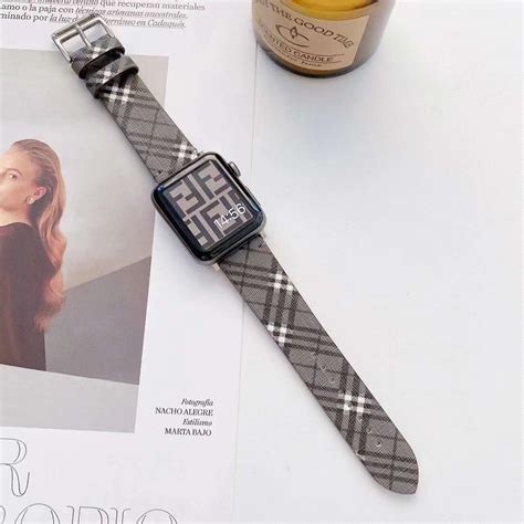 burberry metal watch band|burberry watch band for apple.